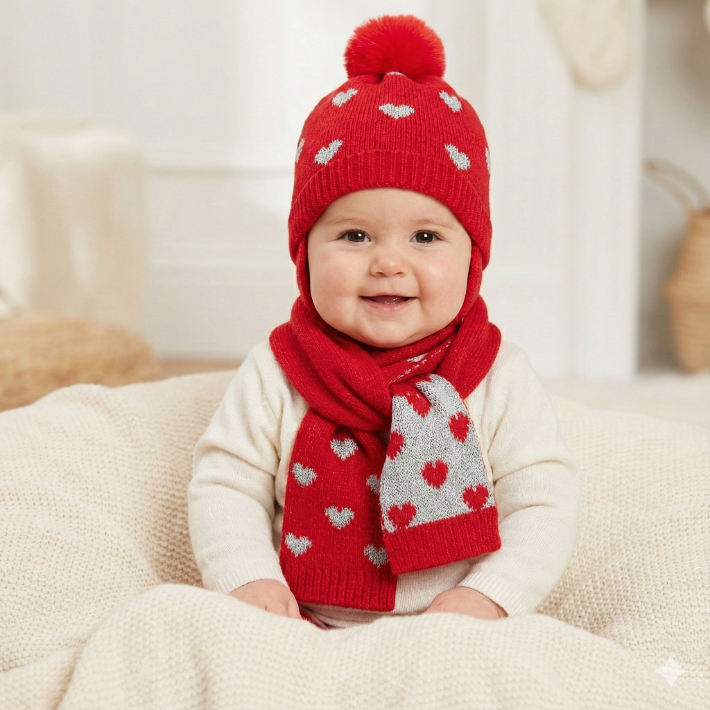 Hat and Schal stuck together - Chicco